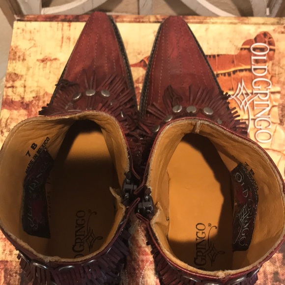 NIB OLD GRINGO MEDUSA RED MERLOT Various sizes - Picture 7 of 8